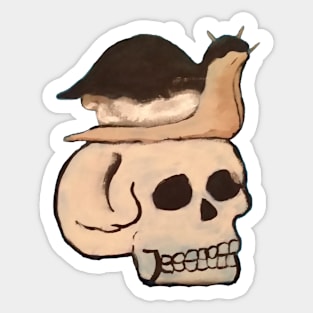 Necromancer Snail Sticker